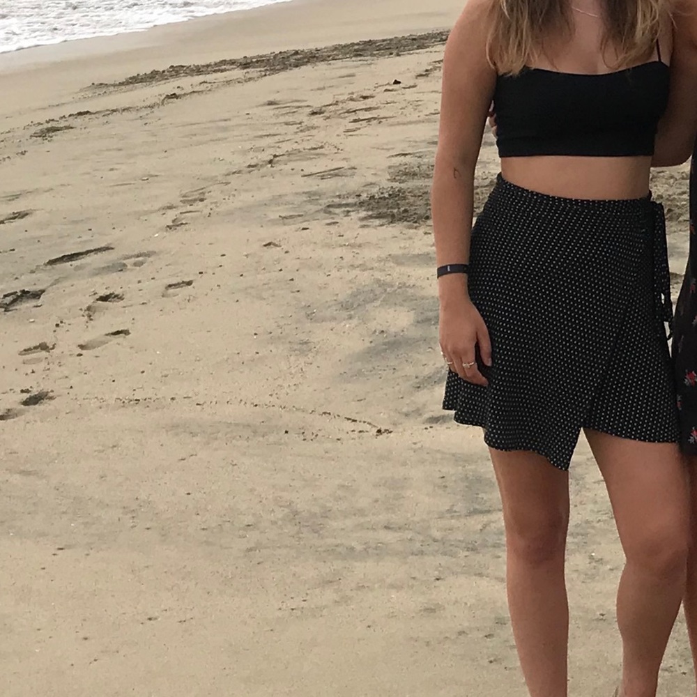 Polka Dot Tie Skirt
